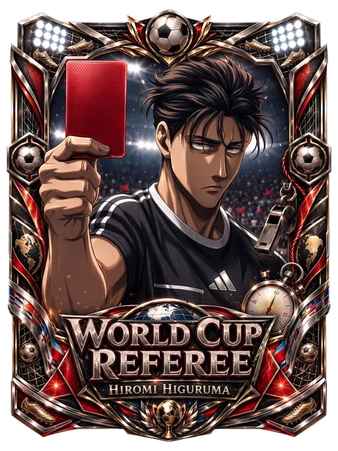 World Cup Referee Hiromi Higuruma