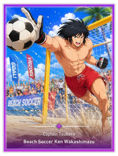 Beach Soccer Ken Wakashimazu