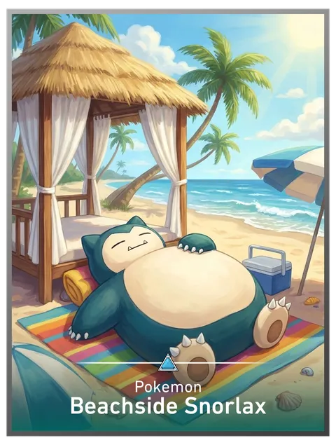 Beachside Snorlax