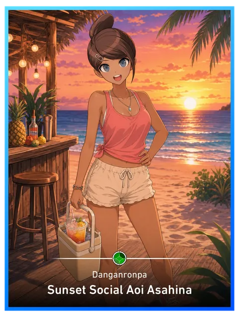 Sunset Social Aoi Asahina