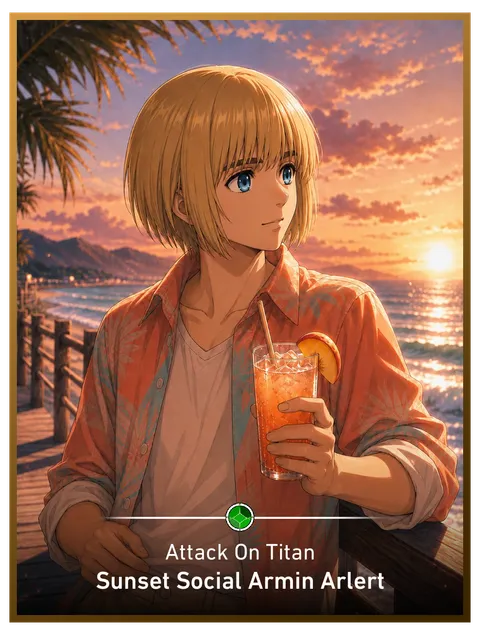 Sunset Social Armin Arlert