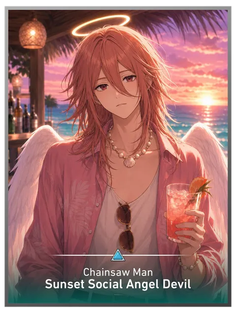 Sunset Social Angel Devil