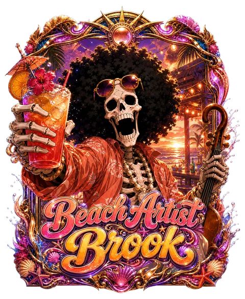 Beach Artist Brook