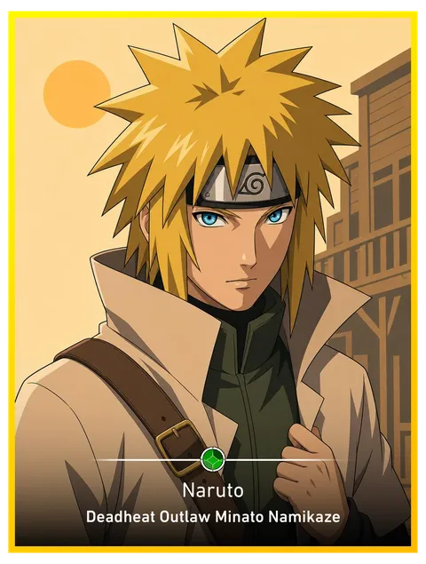 Deadheat Outlaw Minato Namikaze