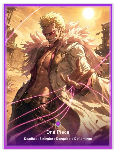 Deadheat Stringlord Donquixote Doflamingo