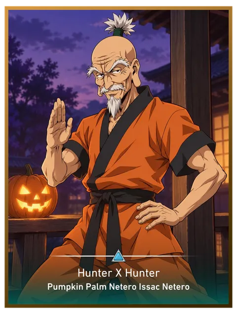 Pumpkin Palm Netero Issac Netero