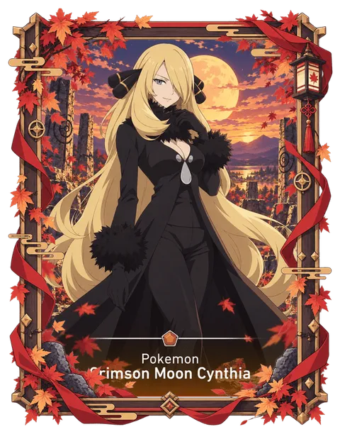 Crimson Moon Cynthia