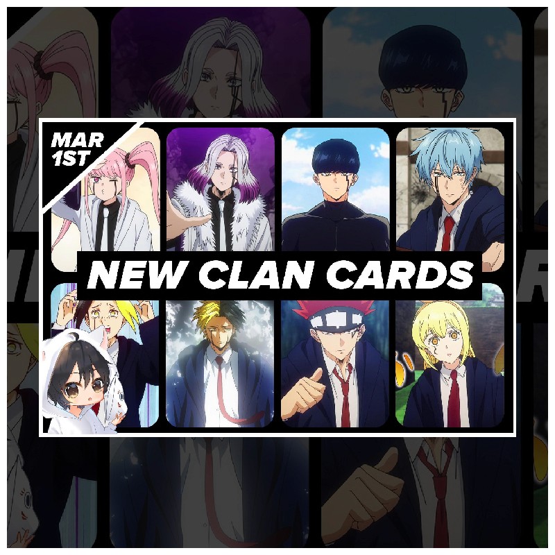 New clan cards update